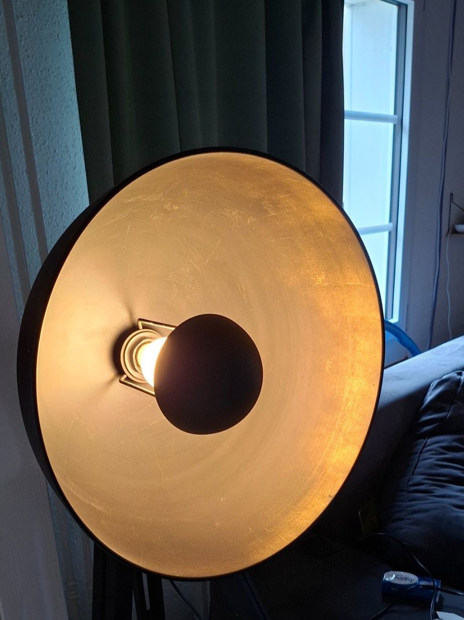 Lampade: Schwarze Stehlampe im Industrial Design – Usato da Berlingen venduto da mic_qg5h 2