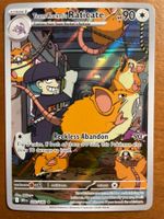 Pokemon Team Rocket's Raticate (Versand gratis)