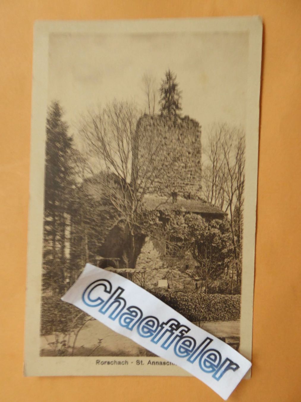 Cartoline postali: Rorschach - St. Annaschloss – Nuovo (secondo la descrizione) da Zürich venduto da Chaeffeler
