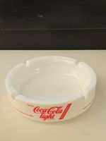 Aschenbecher Coca-Cola light Keramik weiss neuwertig