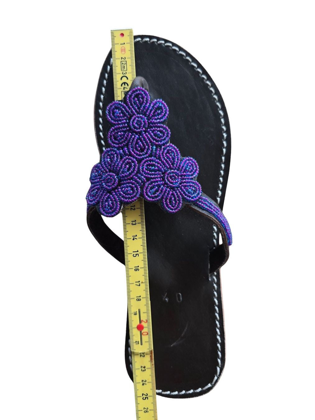 Scarpe da donna: Handgemachte Leder-Sandalen Violett 40 🔥 50% SALE – Nuovo e nell'imballaggio originale da Brione s. Minusio venduto da Littleninja 3