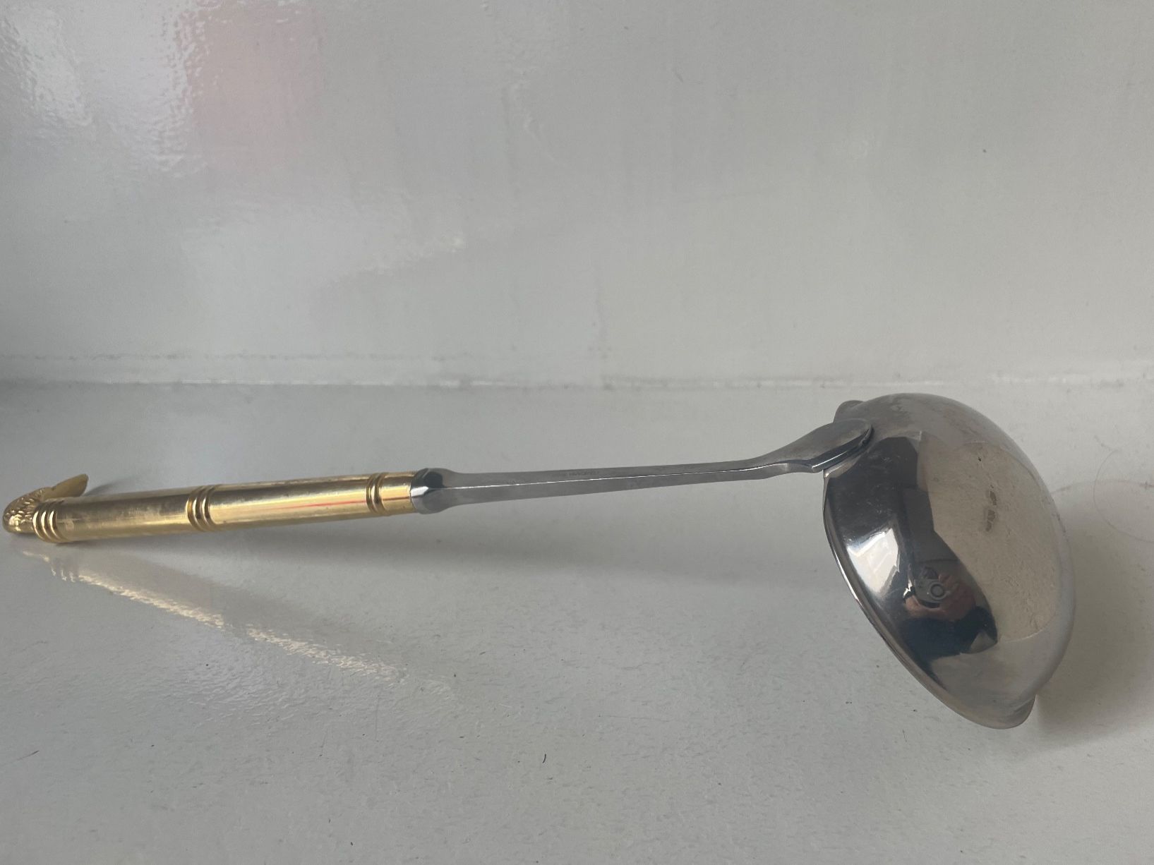 Cucchiai: Antike Schöpfkelle - Ente - Messing/Bronze - Coricama Inox – Usato da Minusio venduto da Pink222 3