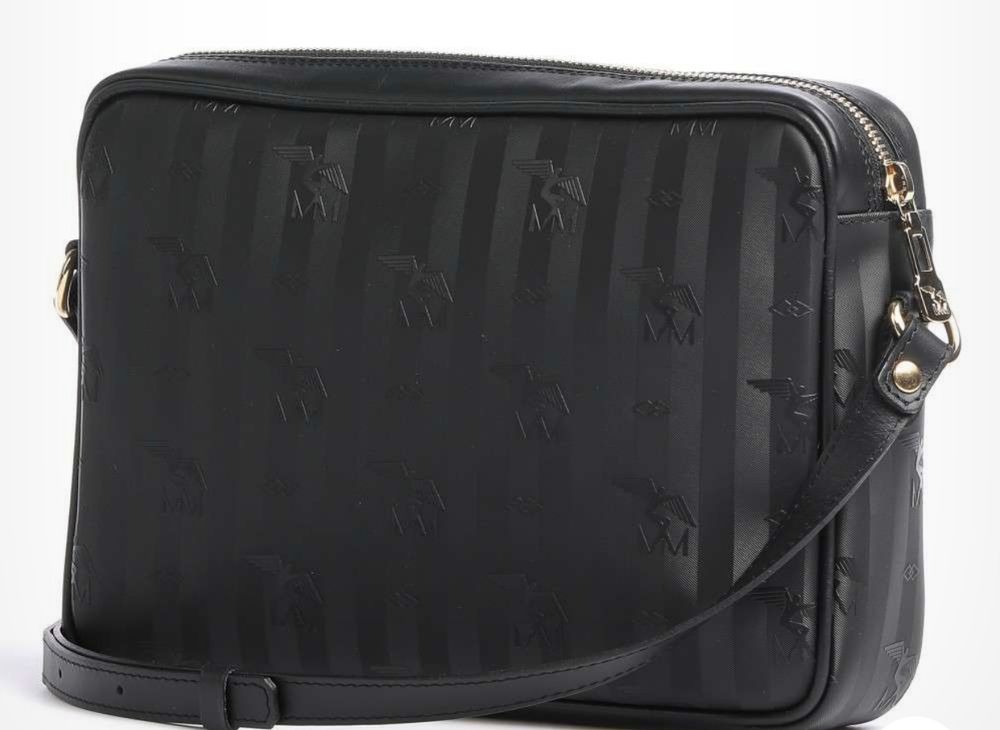 MAISON MOLLERUS Vinerus London Umhängetasche Canvas schwarz (Neu und ...