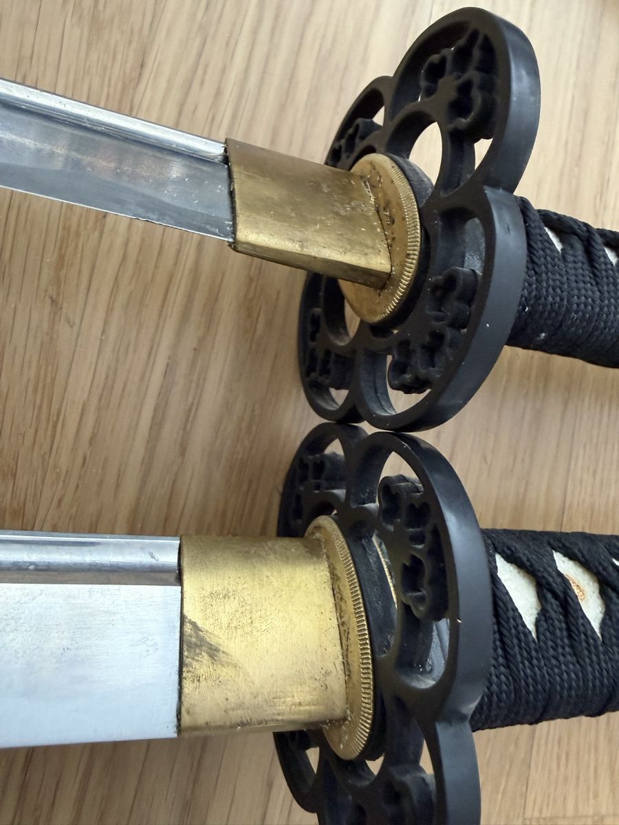 Internationale Kunst: Samurai Schwerter Set, Katana Schwert – Gebraucht aus Goldach von Messerguru 4