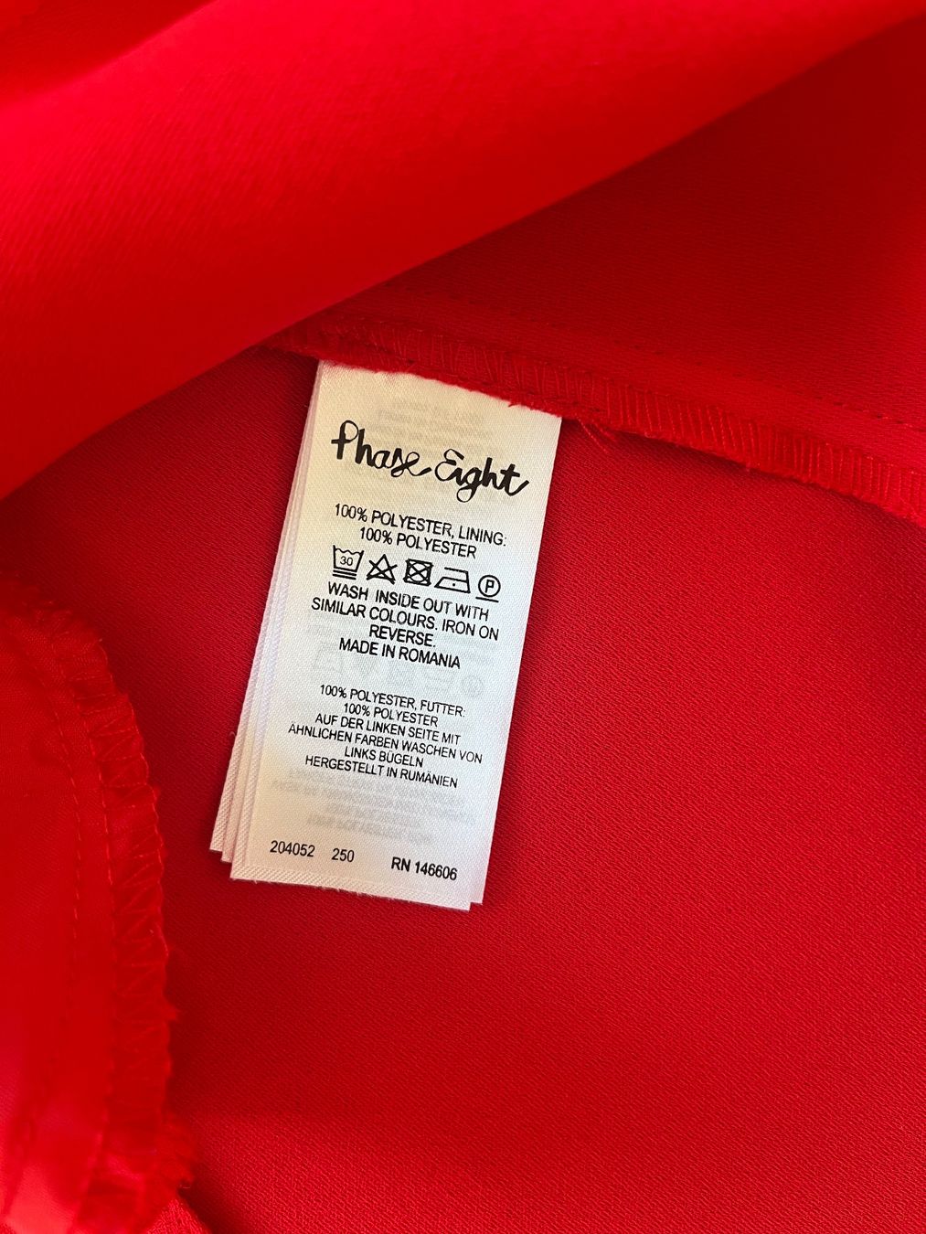Phase Eight Vestiti: Phase Eight Kleid rot, Grösse 10 / 36 – Usato da Kriens venduto da JulesJ 5