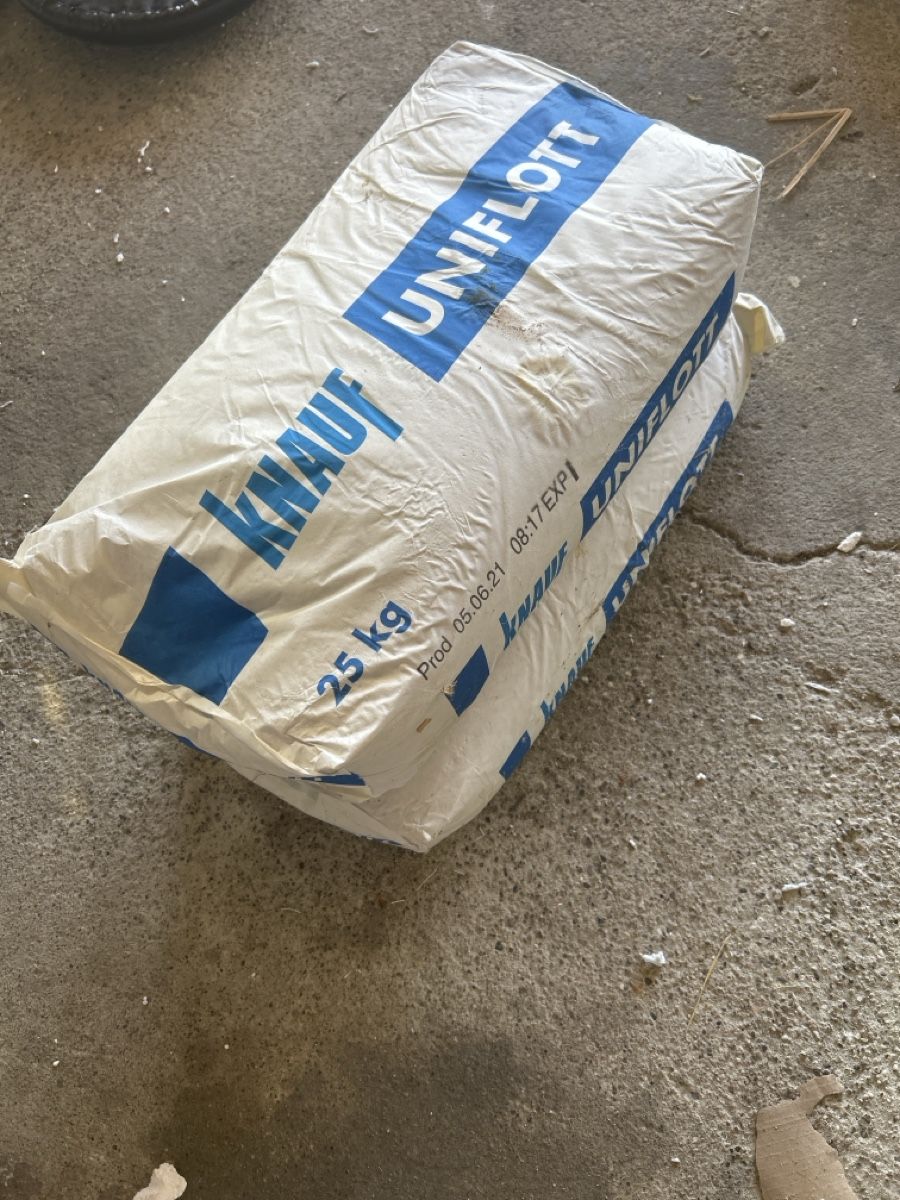 Materiale di riempimento: Knauf Uniflott 25 kg Sack – Nuovo e nell'imballaggio originale da Stüsslingen venduto da Alphonso