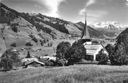 St. Stephan (BE) – Blick auf Albristhorn und Wildstrubel