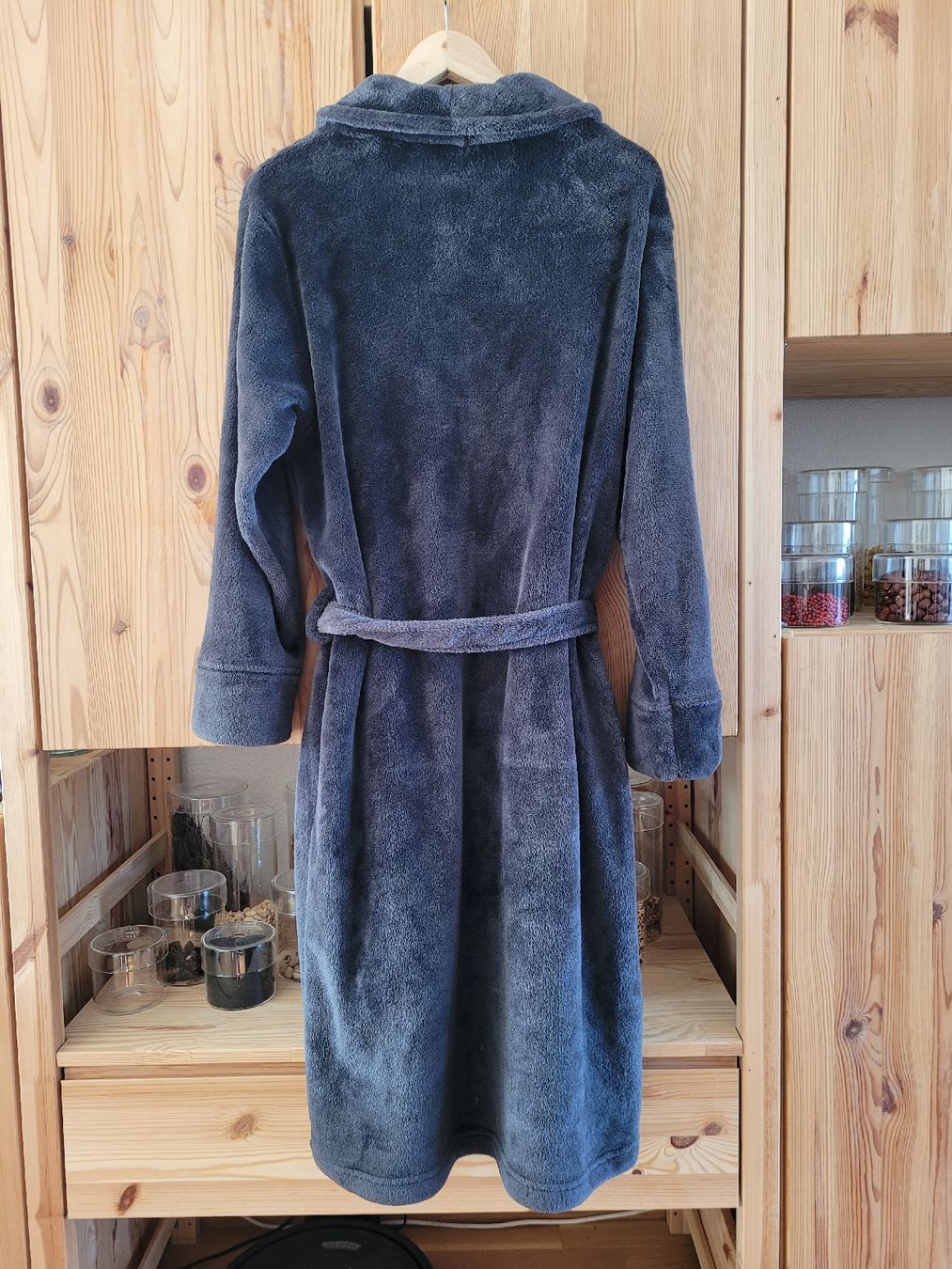 Accappatoi: Bademantel Heimtex dunkelgrau/schwarz – Usato da Bern venduto da hitomi112 1