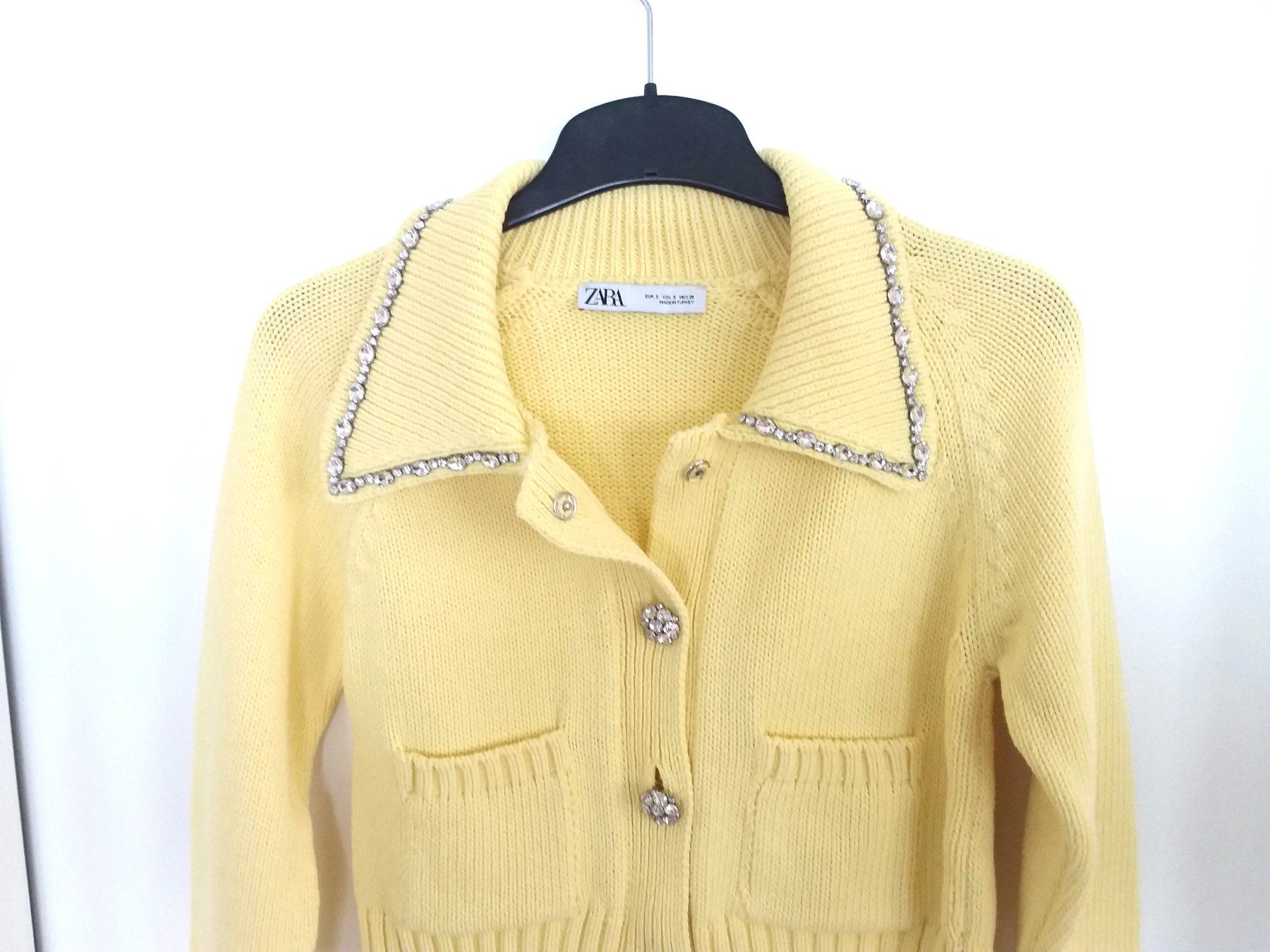 Zara Giacche: ZARA Strickjacke mit Strass, Gr S, Baumwolle + – Usato da Immensee venduto da Btrutmann 1