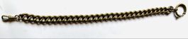 Antike, massive Uhrenkette,30 cm lang,53.4 g , K&Q gepunst