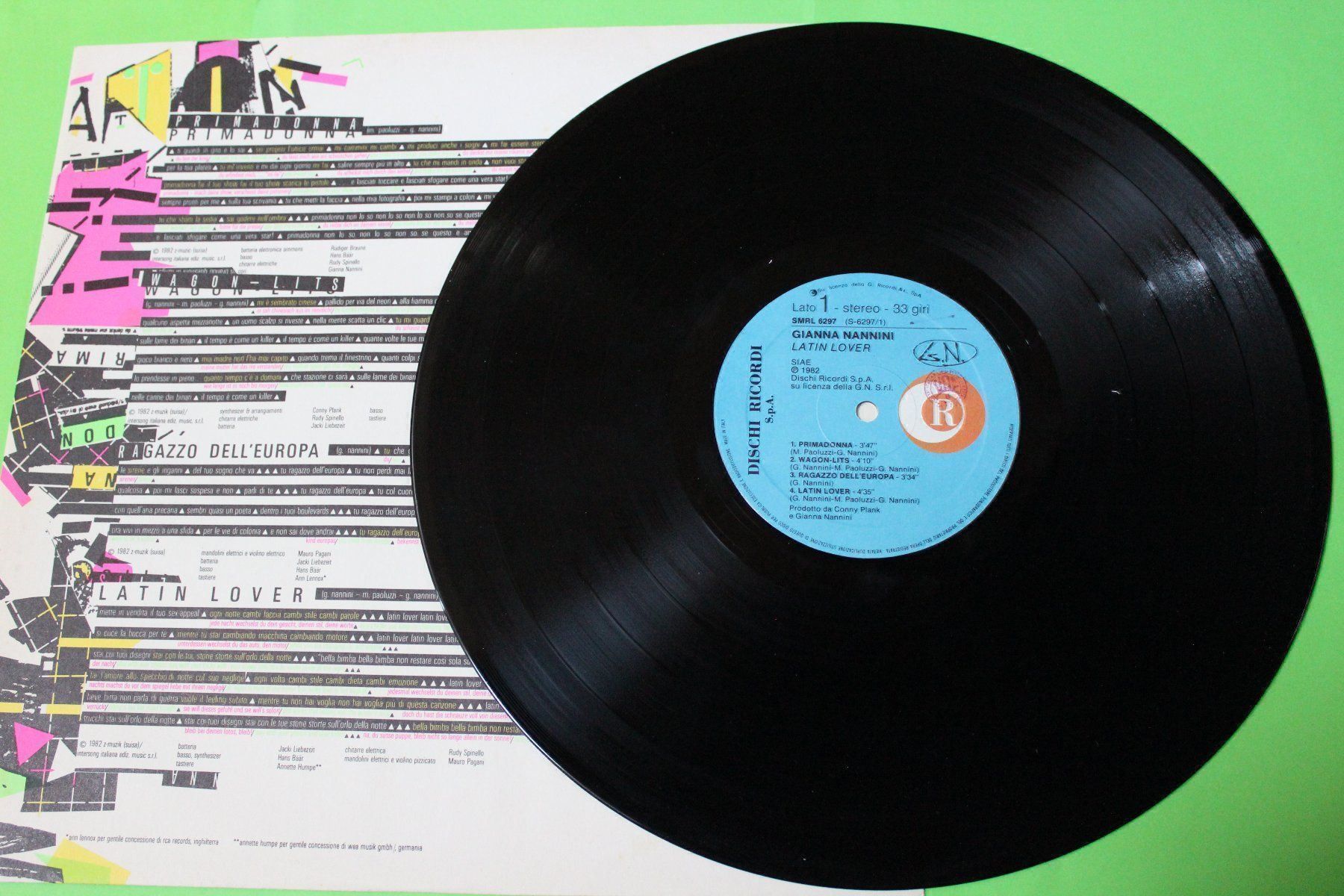 Schallplatten: Gianna Nannini - Latin Lover LP 1982 – Gebraucht aus Tübach von JamesStone 2