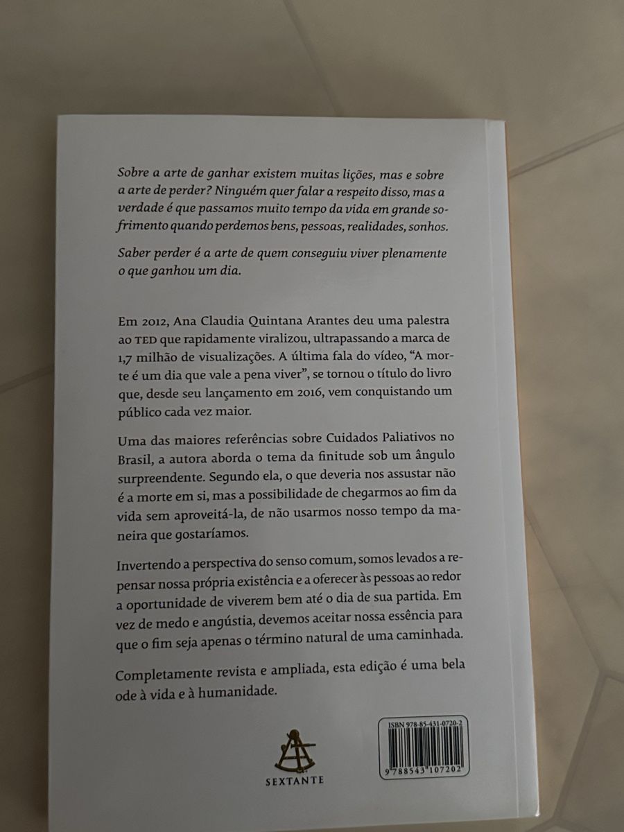 Livres: Buch "A morte é um dia que vale a pena viver" – Neuf (Voir description) à Rümlang par ohsnapiiitzme2 1