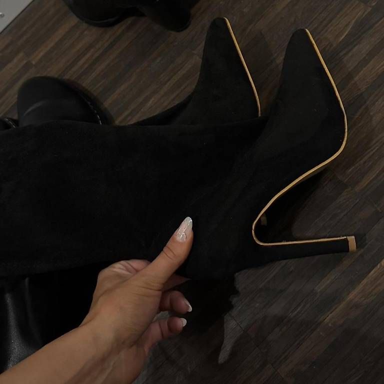 Scarpe da donna: Wildleder Stiefel – Usato da Cham venduto da VStore 1