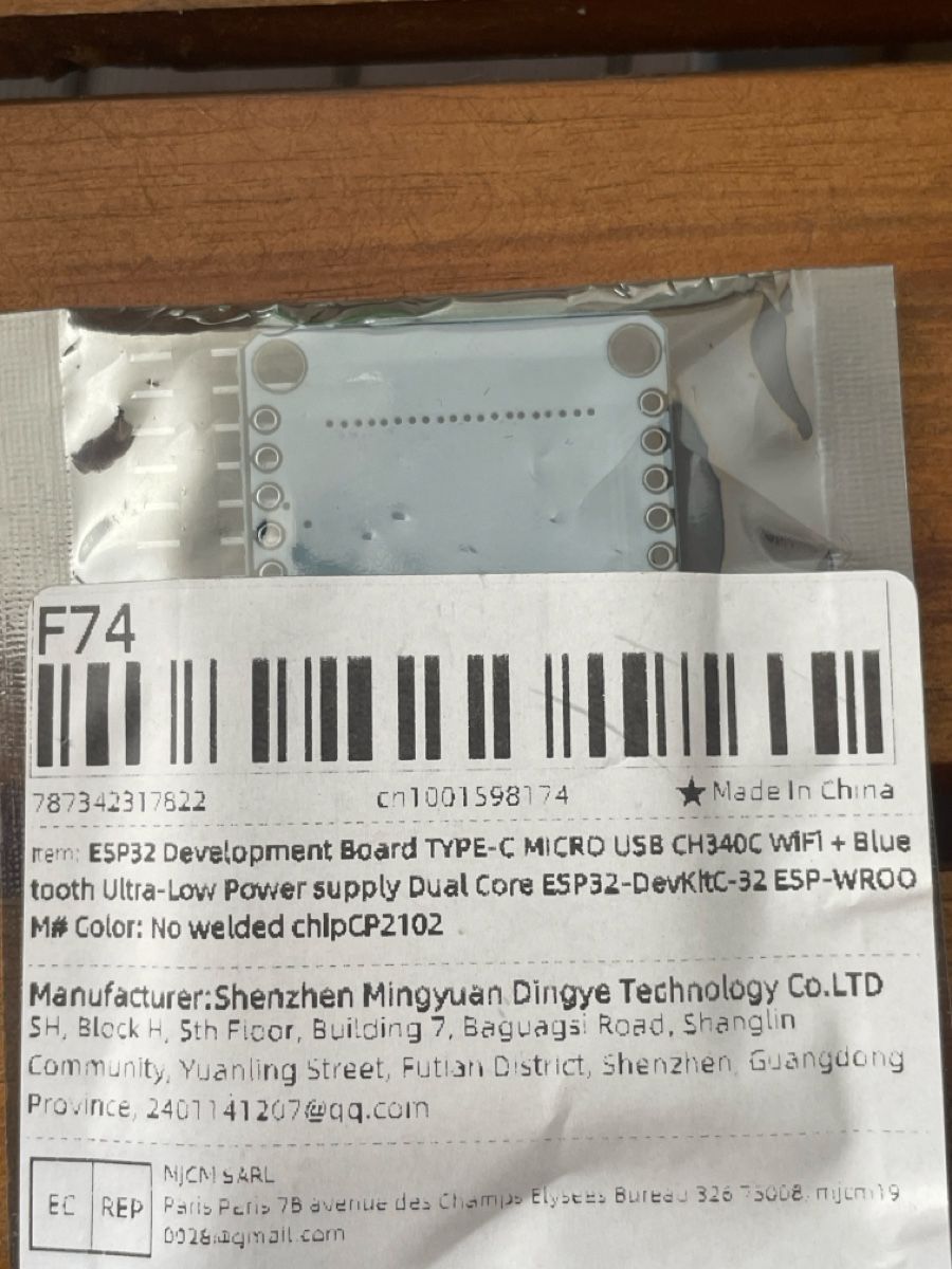 Componenti elettronici: ESP32 Development Board WiFi Bluetooth neu – Nuovo (secondo la descrizione) da Galgenen venduto da Ra22