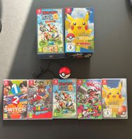 Lot 5 jeux Nintendo Switch avec accessoires complets