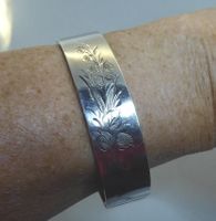 Antiker Armreif 800er Silber um 1900