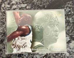 NBA Shaquille O Neal Flair 95/96 Style Card