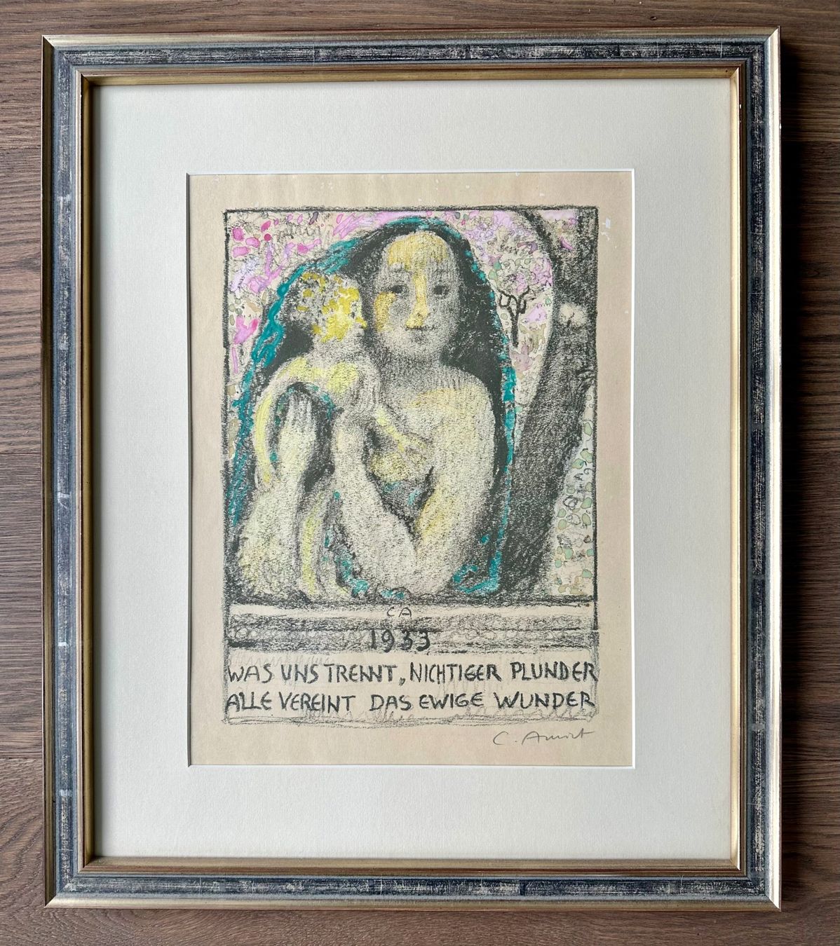 Grafica & Litografie: Cuno Amiet, Mutter und Kind – Usato da Adligenswil venduto da e17s15