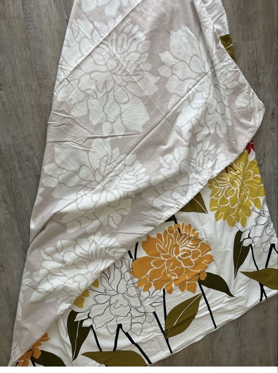 Bettwäsche: Bettwäschesyset Blumenmuster – Gebraucht aus Muhen von cor_6fyh 2