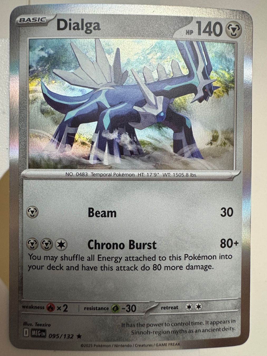 Pokémon Sammelbilder & Trading cards: Dialga | Reverse Holo | 095/132 | Pokémon TCG – Neu (gemäss Beschreibung) aus Bassersdorf von ero_9zp9