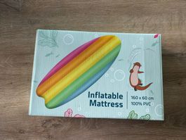 aufblasbare Luftmatratze für das Wasser, Regenbogenfarben🌈