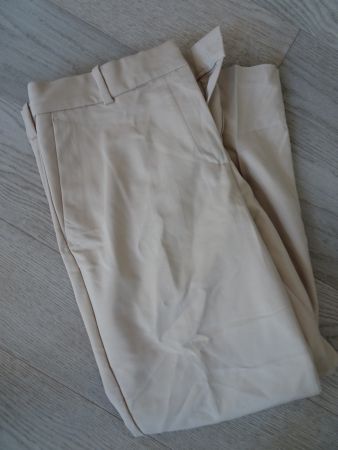 Chino Hose mit Stretch, beige, elegant, neuwertig, Gr. 44