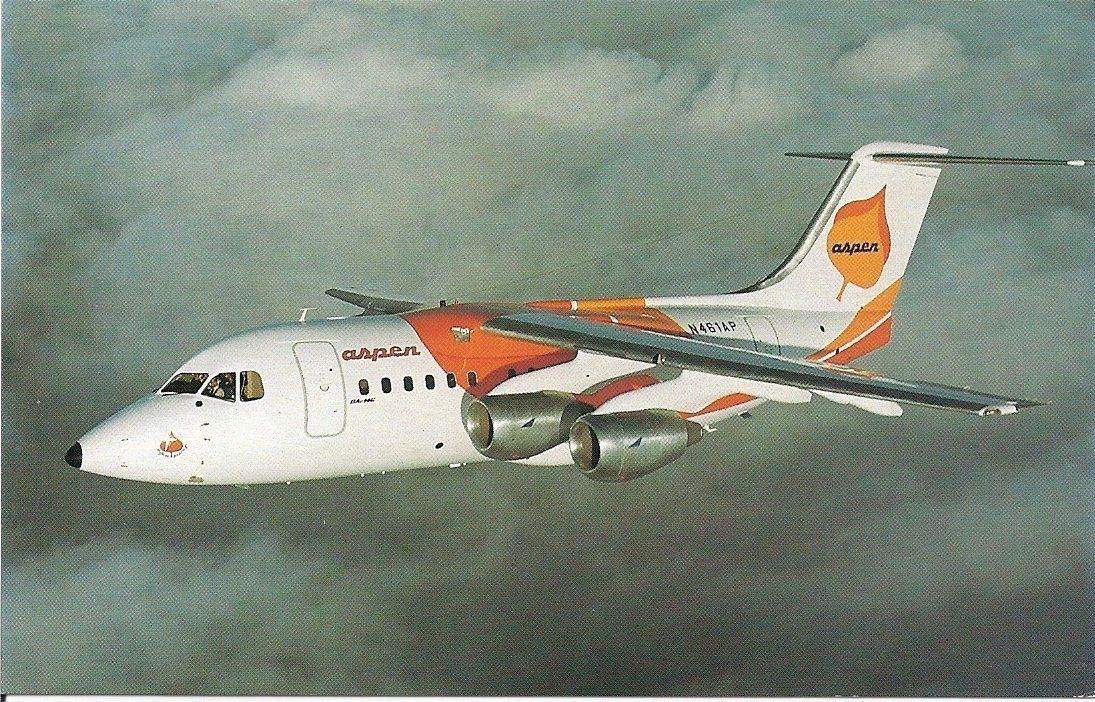 Cartoline postali: Aspen Airways, BAe 146, N461AP – Nuovo e nell'imballaggio originale da Thun venduto da Abigboss