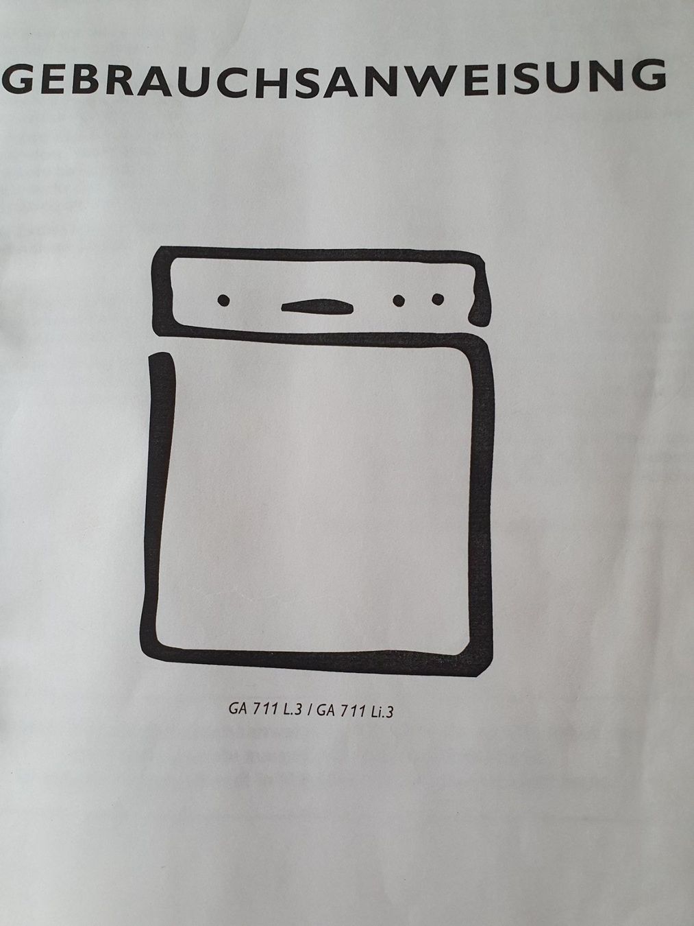 Electrolux Geschirrspüler: Electrolux Ersatzteile GA 711 L.3/ Li.3 – Gebraucht aus Künten von Rocchi71 9