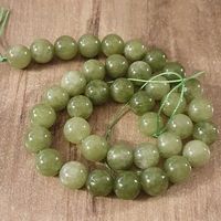 1 Strang Natürliche Grün Peridot Perlen 10 mm