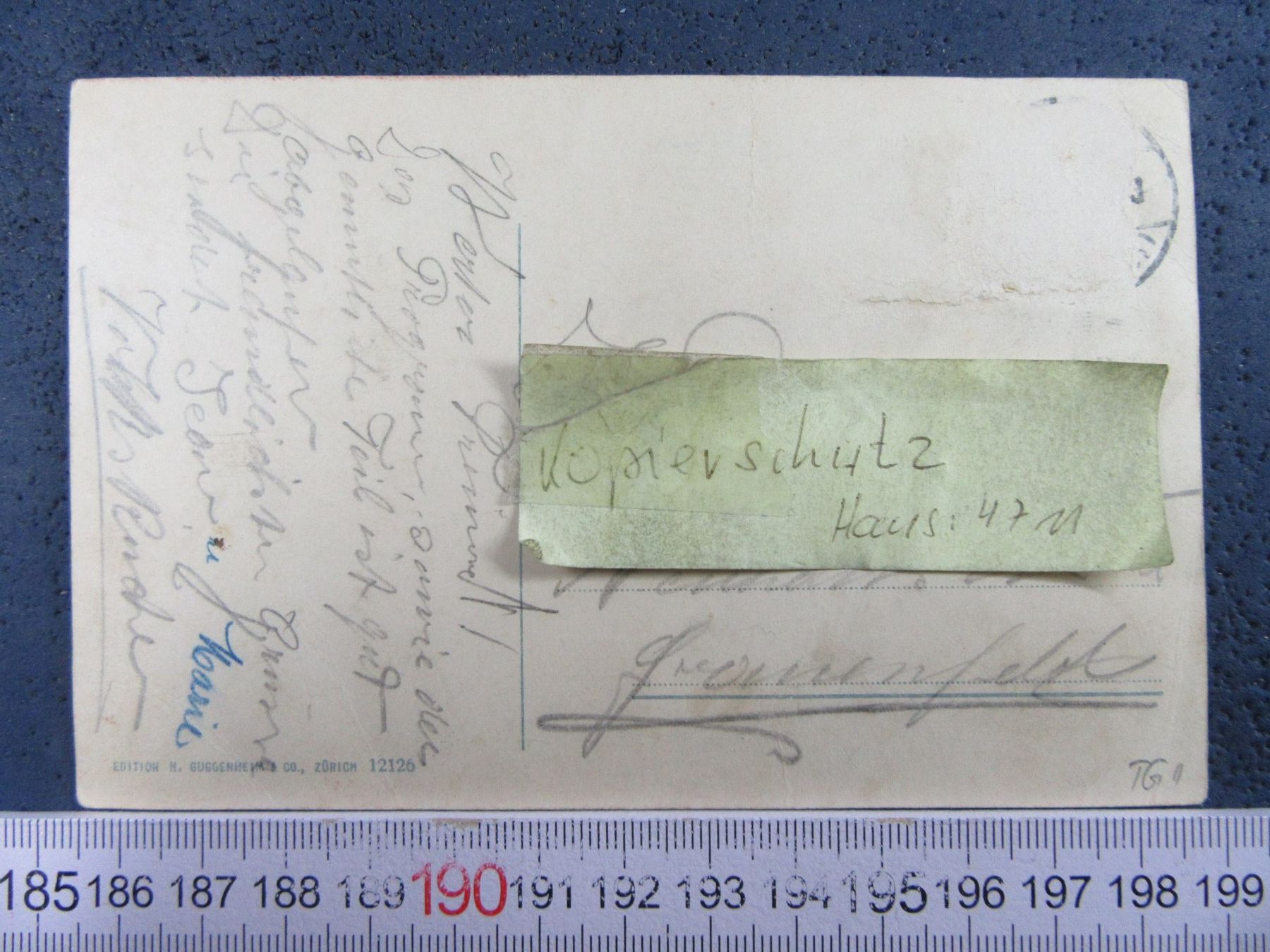 Cartoline postali: RORSCHACH TG AK BUGS – Usato da Ettingen venduto da Hausi4711 1