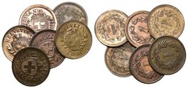 Schweiz 1 Rappen Lot