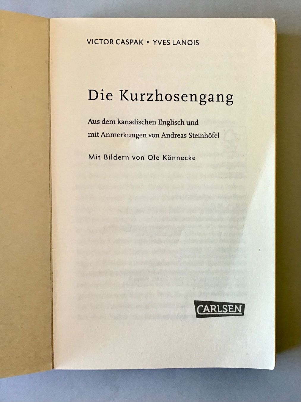 Bücher: Die Kurz-Hosengang – Gebraucht aus Bubendorf von Alpenheidi 2