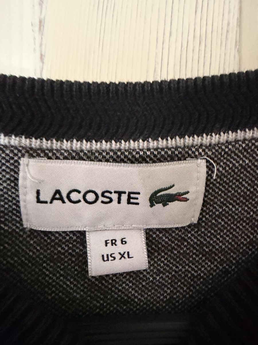 Lacoste Maglioni & Felpe: Lacoste Pullover schwarz Grösse XL FR 6 Baumwolle – Usato da Innertkirchen venduto da shu_v7bj 2