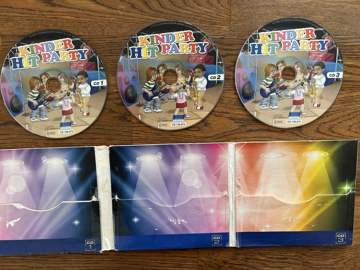 CDs: Kinder Hit Party CD-Box 3 CDs                         – Gebraucht aus Wolhusen von eve_m6cg 1