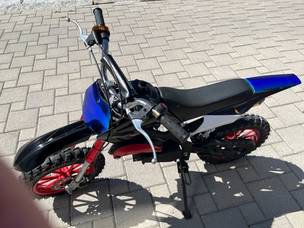 ERnonde Kinder Dirt Bike 49CC - 8 Zoll Motocross Für Kids 6-16 Jahre
