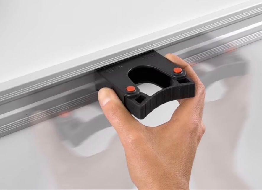 Supporti a parete: Toolflex Geräte/Besenhalter 2 Stk. – Nuovo (secondo la descrizione) da Sarmenstorf venduto da Contendra 2
