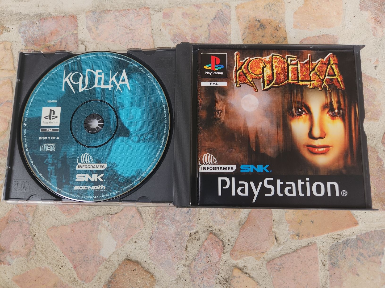 Sony Giochi: Koudelka PS1 PAL 4 Disc Set – Usato da Tafers venduto da whereyogamesat 2