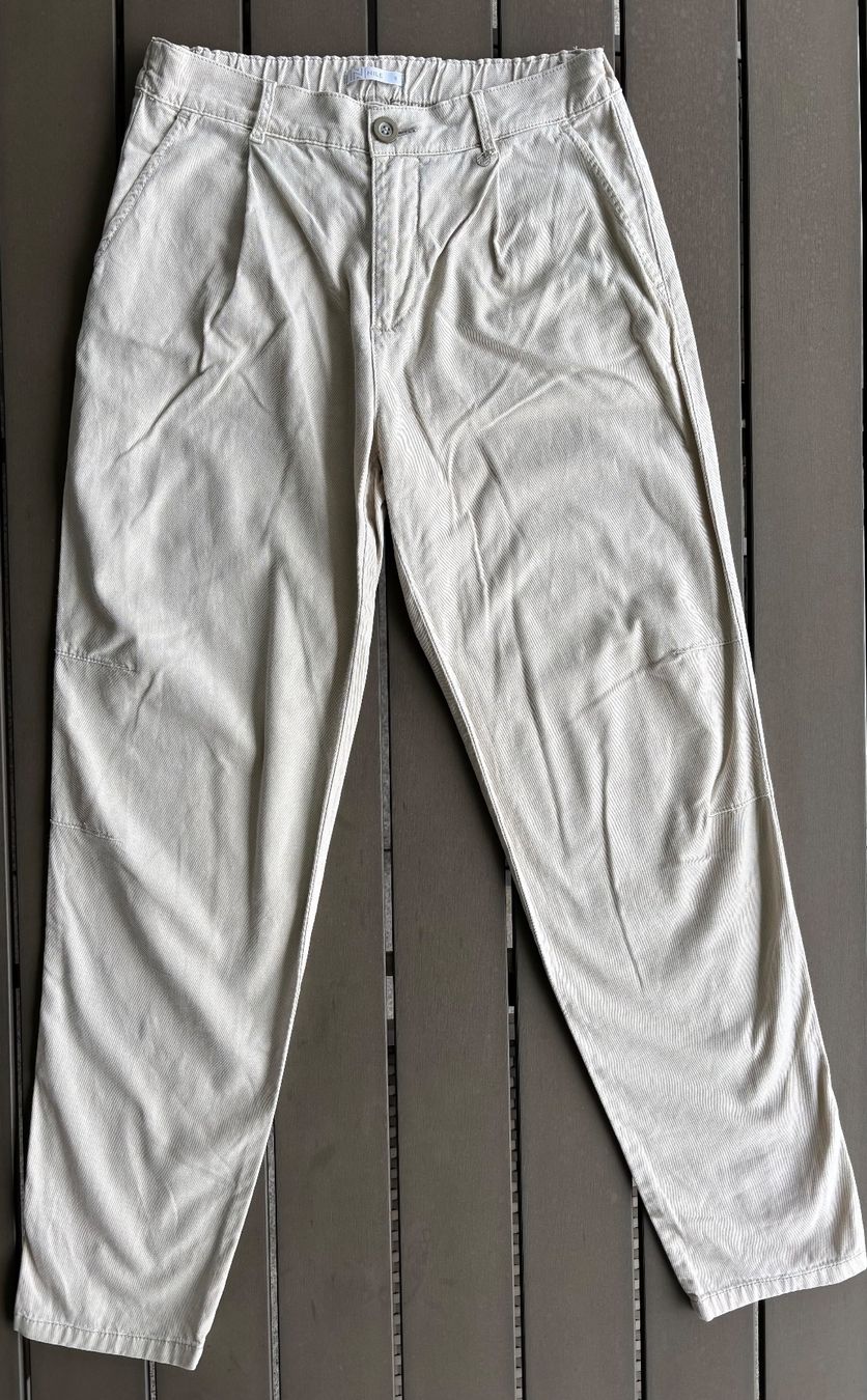 Nile Pantaloni: Nile leichte Sommerhose,  Gr. S, beige – Usato da Ebnat-Kappel venduto da Molton