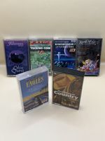 Lot 6 Cassettes K7 Rock Country Techno Eagles Celtic Vintage