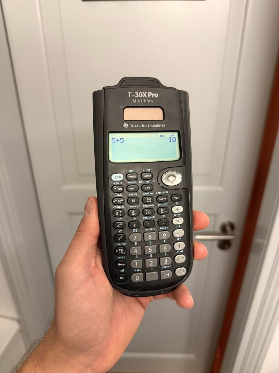 Texas Instruments Calculatrices: Taschenrechner Texas Instruments TI-30X Pro MultiView – D'occasion à Wettingen par Rueetschi