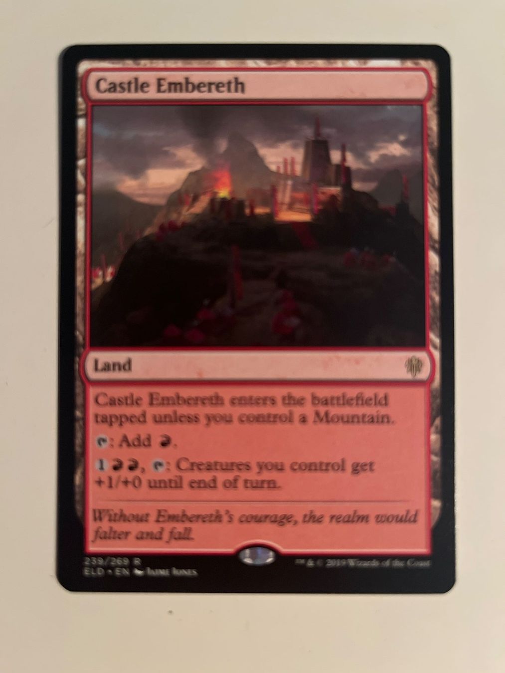 Magic The Gathering Cartes à collectionner: 1 x Castle Embereth - Magic: The Gathering - MtG – D'occasion à Kriens par Shadi1980