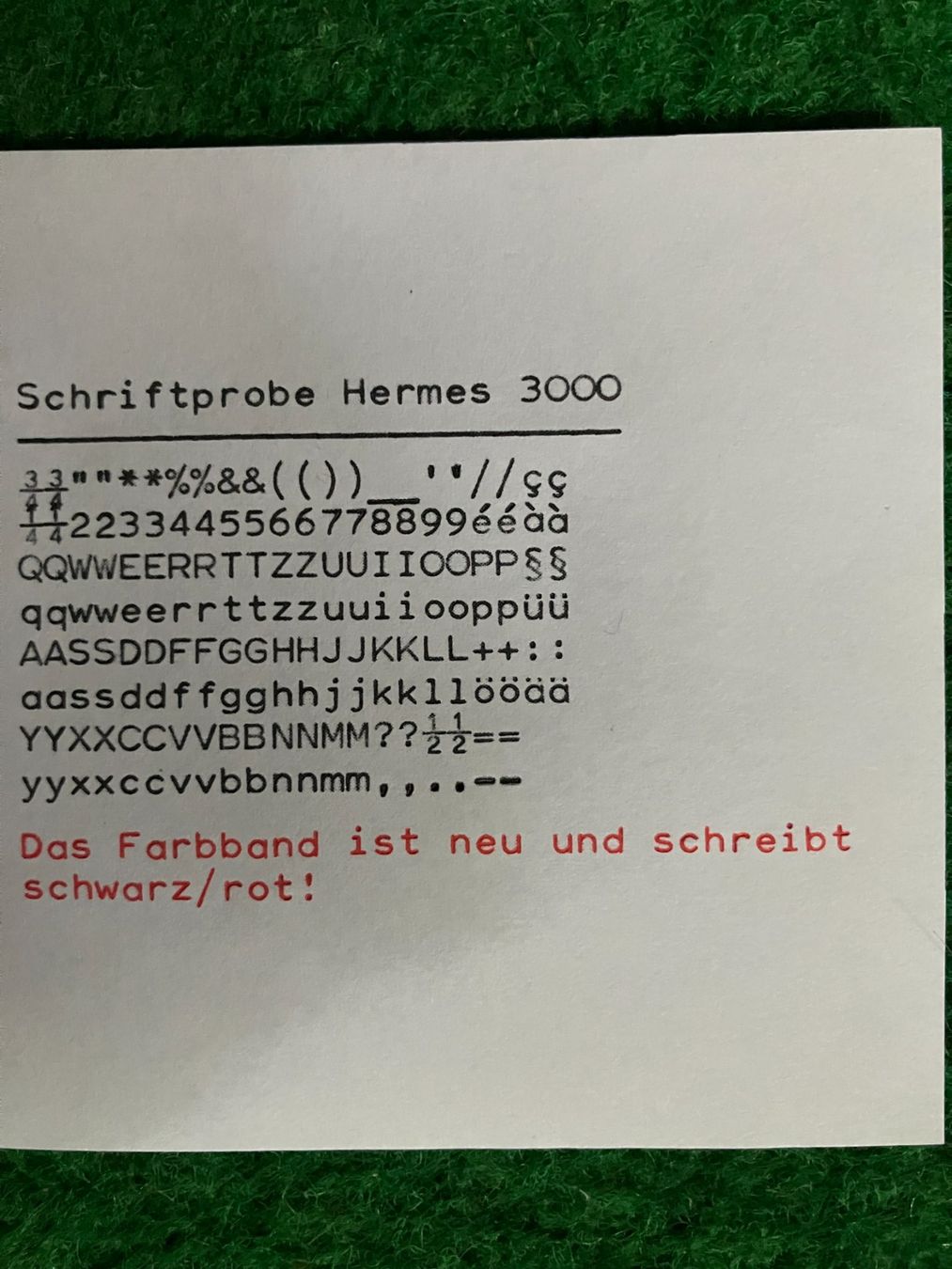 Hermès Schreibmaschinen: HERMES 3000 SCHREIBMASCHINE – Gebraucht aus Hombrechtikon von rennurb5 2