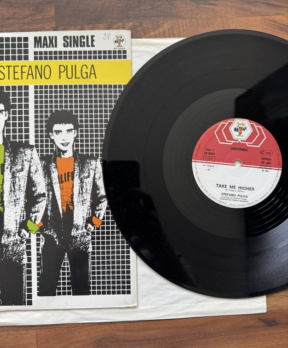 Schallplatten: Stefano Pulga - Take Me Higher - 12" Maxi - 80s – Gebraucht aus Rorbas von BlackstarRecords 2