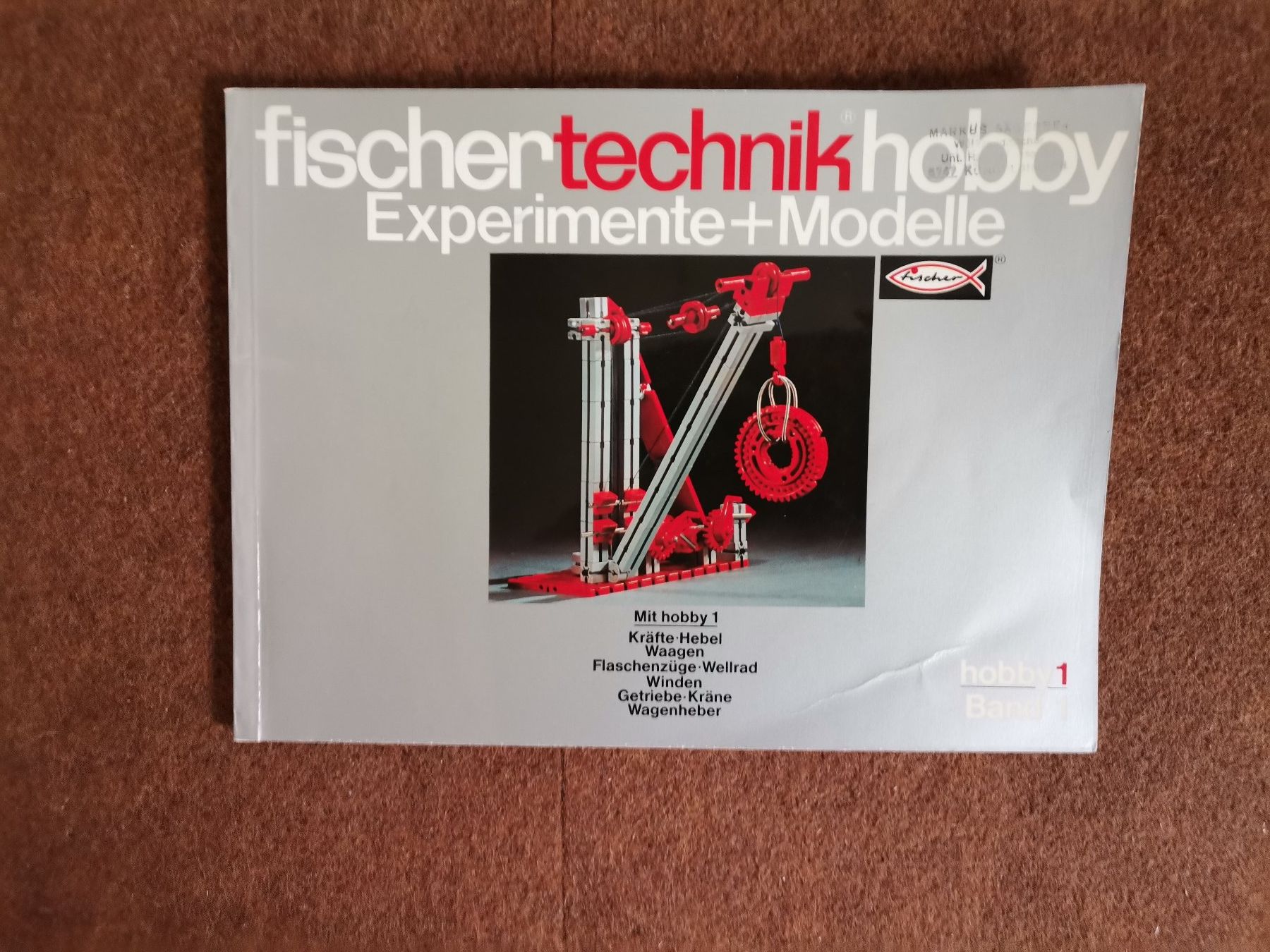 Libri: Fischertechnik Buch hobby1/Band1 – Usato da Oftringen venduto da Esthiboy