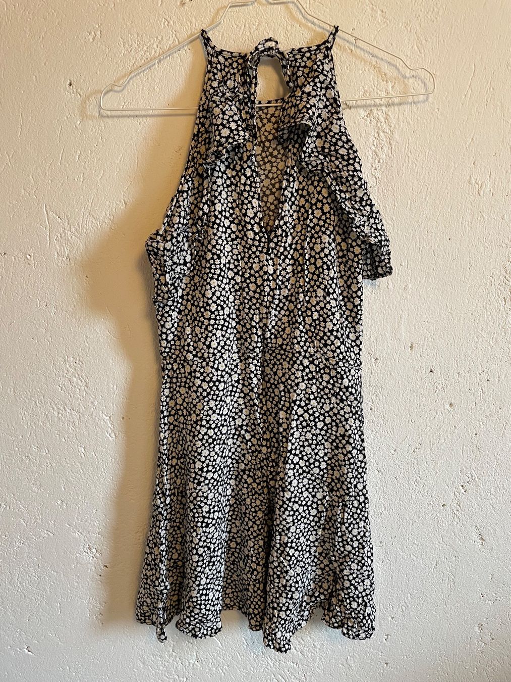 Zara Kleider: Blumenkleid (S), schwarzweiss – Gebraucht aus Aarau von lis_5by2 1