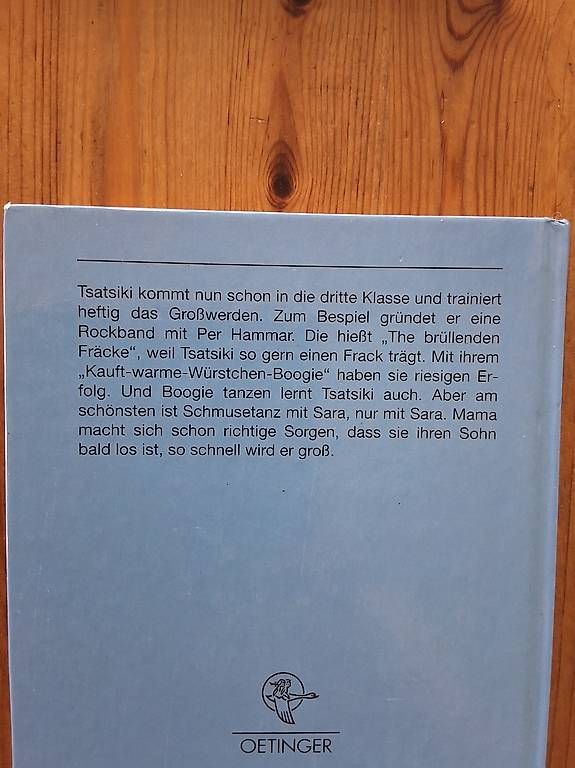 Libri: Tsatsiki, Karate oder Schmusetanz   – Usato da Gipf-Oberfrick venduto da nic_wpq5 1