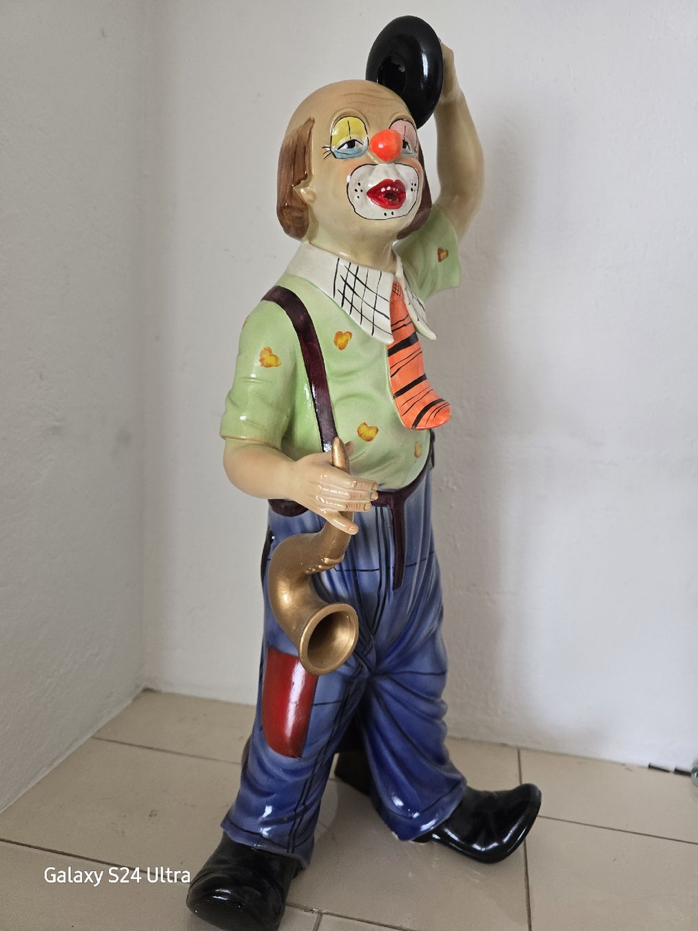 Statuette: Antik Keramikclowns – Usato da Frasnacht venduto da Hambiel 1