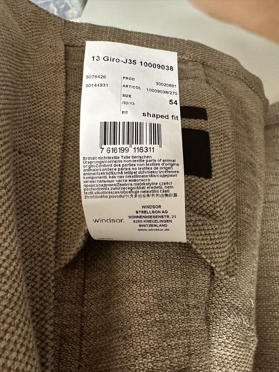 Windsor Completi: Sommer- Sakko Herren Grösse 54 – Nuovo (secondo la descrizione) da Bülach venduto da leide_29 3