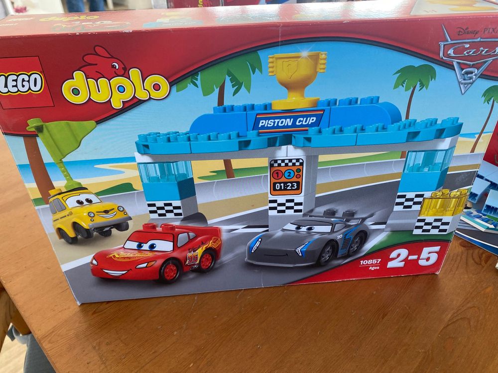LEGO DUPLO Cars 10857 Pisten Cup Rennen (Gebraucht) in Niederweningen ...