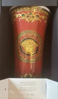 Vaso Rosenthal Versace Medusa rosso oro originale con certif